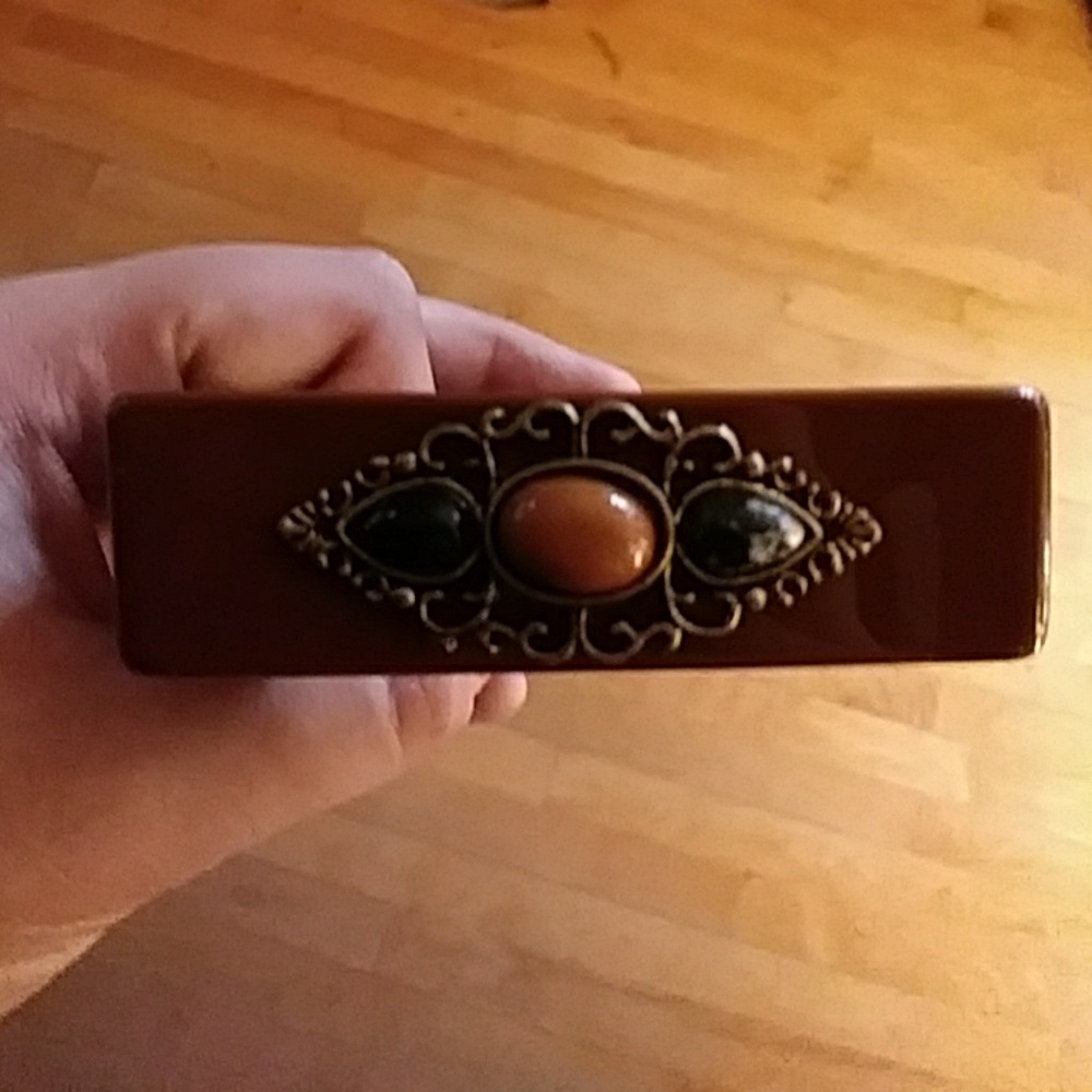 Chunky jeweled costume jewelry